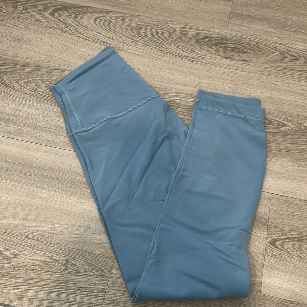 Lululemon blue align 23” leggings worn once